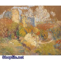 TSD3547 - Tranh sơn dầu hoa văn đẹp